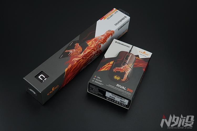 赛睿CS GO Howl咆哮主题外设套装图赏 - 当稀有皮肤遇上极致外设