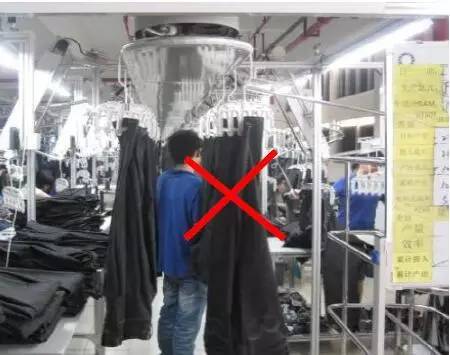 服装车间吊挂流水线的正确使用方法!做工厂的都看看~_科技_网